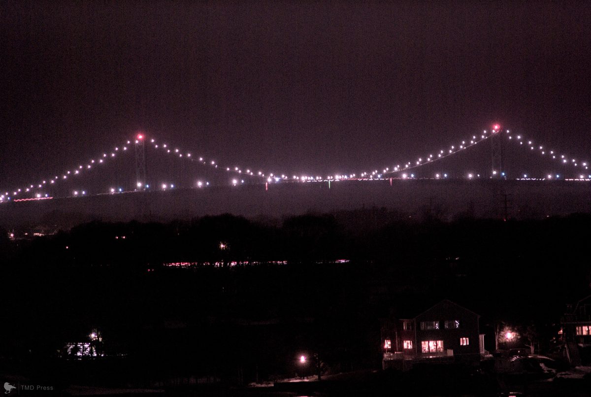 The bridge at night